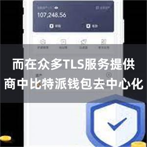 而在众多TLS服务提供商中比特派钱包去中心化