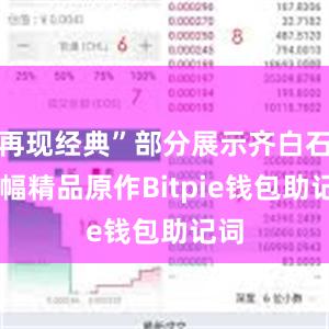 再现经典”部分展示齐白石50幅精品原作Bitpie钱包助记词